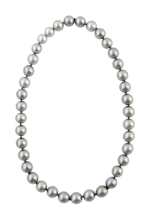 Collar de perlas tahití con cierre de rosca invisible