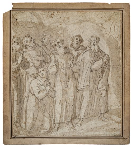 ESCUELA ESPAÑOLA, SIGLO XVIISantos Franciscanos