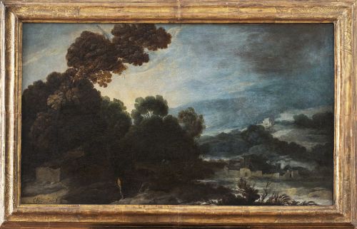 FRANCISCO COLLANTES (Madrid?, h. 1599-?, 1656)Paisaje con