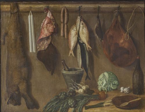 J. MUR (Escuela española, primera mitad siglo XIX)Bodegón