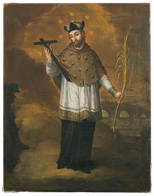 JOSÉ CAMPECHE JORDÁN (San Juan, 1751-1809)San Juan de Nep