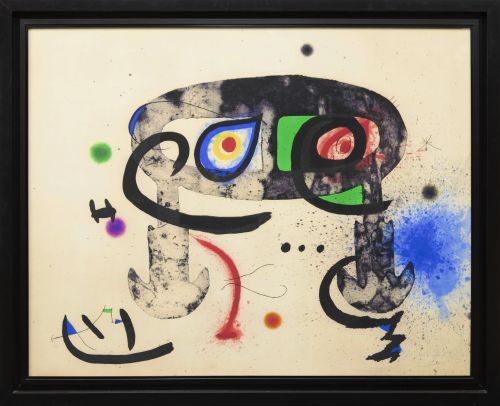 JOAN MIRÓ (Barcelona, 1893 - Palma de Mallorca, 1983)Le H