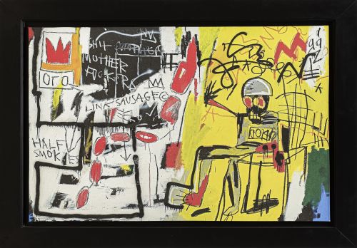 DESPUÉS DE JEAN-MICHEL BASQUIAT (Nueva York, 1960-1988)Un