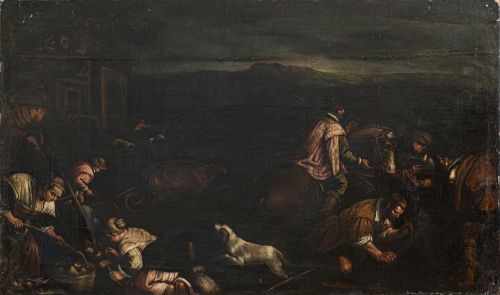TALLER DE BASSANO, SIGLO XVIIAlegoría de un mes del año