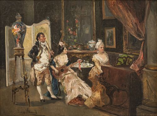EUGENIO LUCAS VILLAAMIL Madrid, 1858 - Madrid, 1918, EUGENI