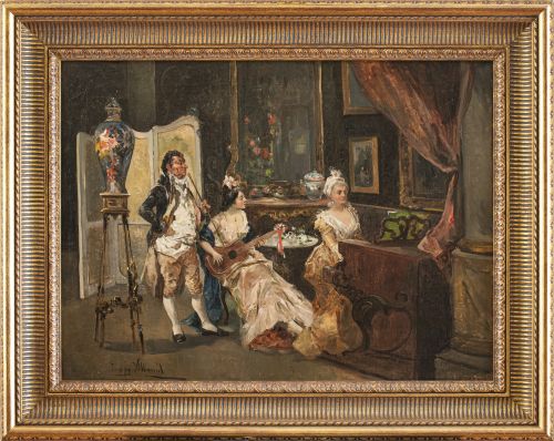 EUGENIO LUCAS VILLAAMIL Madrid, 1858 - Madrid, 1918, EUGENI