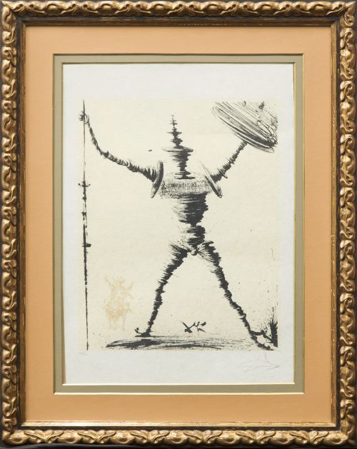 SALVADOR DALÍ (Figueras, 1904 - 1989)Don Quijote