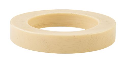 Brazalete tallado en hueso con perfil plano 