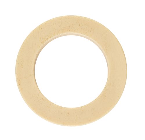 Brazalete tallado en hueso con perfil plano 