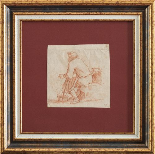 ESCUELA HOLANDESA, SIGLO XVIIIHombre sentado1771