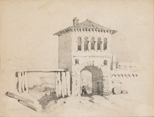 PABLO GONZALVO PÉREZ (Zaragoza, 1827-Madrid, 1896)Vista d