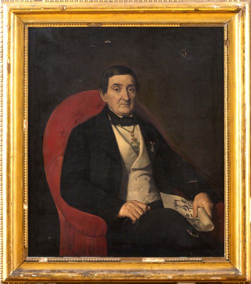 CARLOS LUIS DE RIBERA Y FIEVE  (Roma, 1815 - Madrid, 1891)