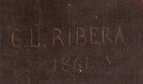CARLOS LUIS DE RIBERA Y FIEVE  (Roma, 1815 - Madrid, 1891)