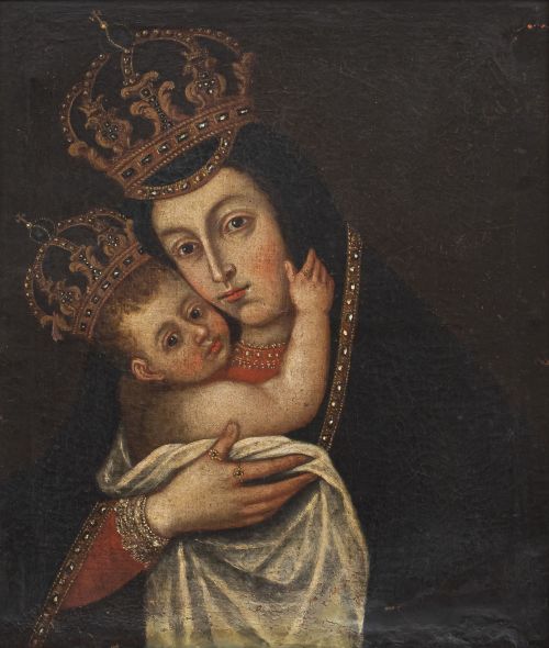 ESCUELA ESPAÑOLA, SIGLO XVIIIVirgen de Belén, E