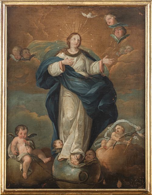 ESCUELA ESPAÑOLA, H. 1800Purísima