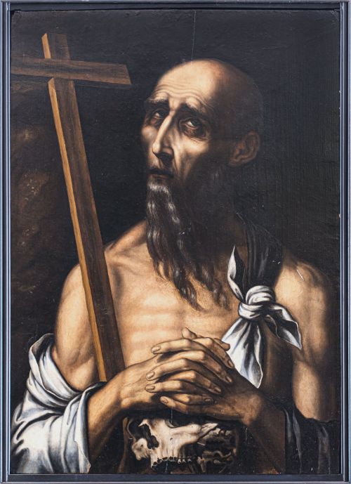 LUIS DE MORALES (Badajoz, c. 1515-1586) Y TALLERSan Jerón