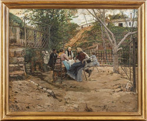 SANTIAGO RUSIÑOL Y PRATS (Barcelona, 1861-Aranjuez, Madrid,