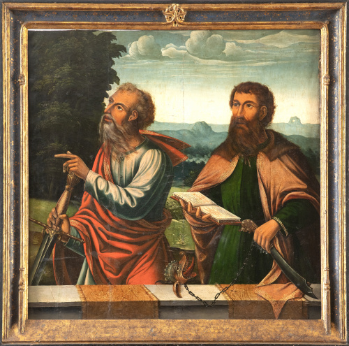 ESCUELA CASTELLANA, SIGLO XVISan Pablo y San Bartolomé