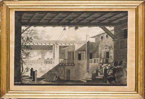 JOSÉ BOY (Escuela española, S. XIX)Proyecto de escenografí