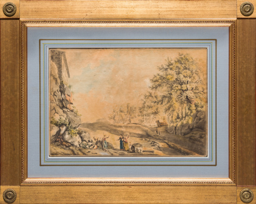 ESCUELA FRANCESA, SIGLO XIX“Los grandes duques en la casca