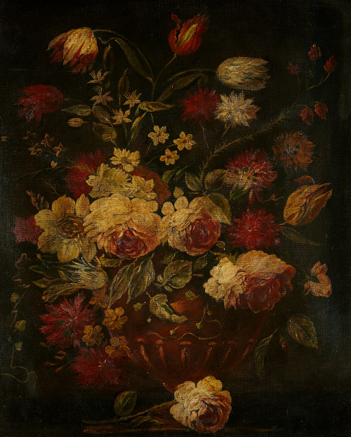 ESCUELA ESPAÑOLA, SIGLO XXPar de floreros.