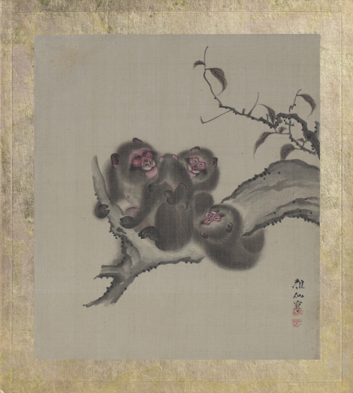 MORI SOSEN (1747-1821) y TALLERMonosPrincipios del Siglo 