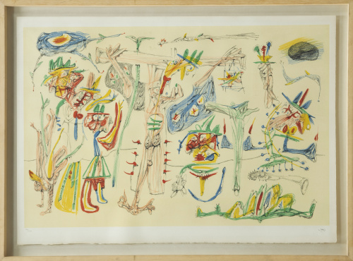 ROBERTO MATTA (Santiago, Chile, 1911 - San Paolo de Civitav