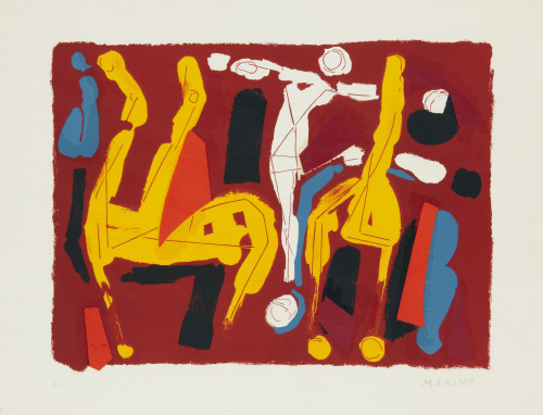 MARINO MARINI (Seggiano, 1924 - Milán, 1997)“From color to