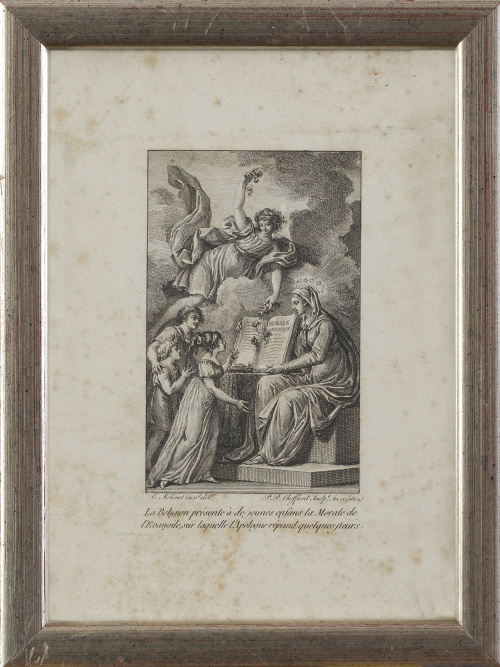 C. MORONI (inv) P. P. CHOFFARD (sculp)La Religion présente