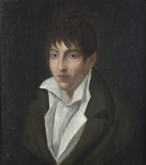 ESCUELA NORTE DE EUROPA, PP. SIGLO  XIXRetrato de dama y c