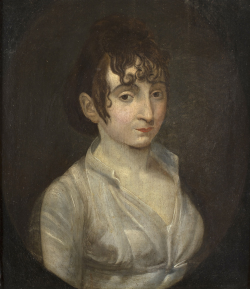 ESCUELA NORTE DE EUROPA, PP. SIGLO  XIXRetrato de dama y c