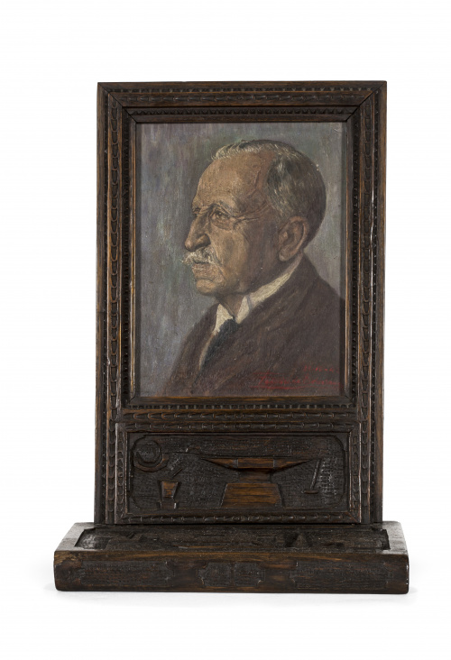 FEDERICO DE ECHEVARRIA (Bilbao, 1911 - Madrid, 2004)Retrat