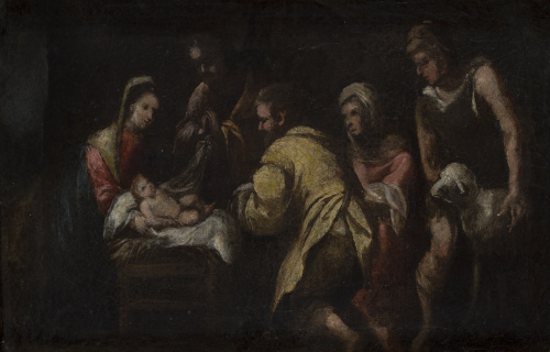 ESCUELA ESPAÑOLA, SIGLO XVIIAdoración de los pastores