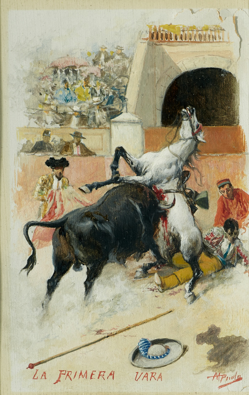 MANUEL PICOLO LÓPEZ  (Murcia, 1855-1912)La primera vara