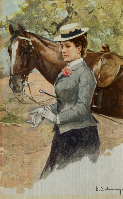 ENRIQUE ESTEVAN Y VICENTE (Salamanca, 1849-Madrid, 1927)Ret