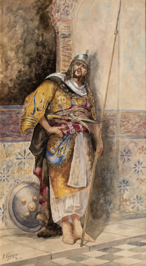 SALVADOR VINIEGRA Y LASSO DE LA VEGA (Cádiz, 1862 - Madrid, 