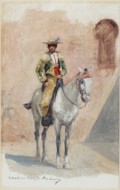 LUIS MARTÍNEZ VARGAS MACHUCA (1875-1929)Picador a caballo