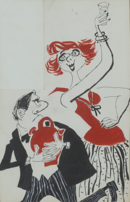 ANTONIO MINGOTE (Sitges, 1919 - Madrid, 2012)Dos dibujos