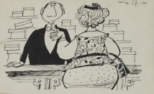 ANTONIO MINGOTE (Sitges, 1919 - Madrid, 2012)Tres dibujos