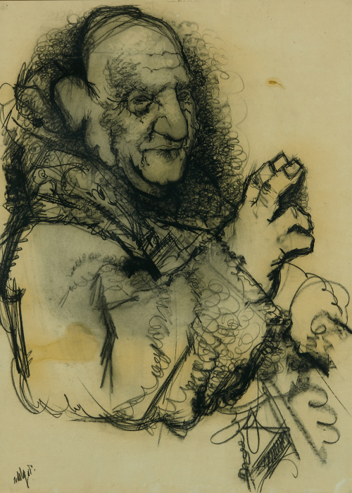 ÁLVARO DELGADO (Madrid, 1922 - 2016)“Juan XXIII”