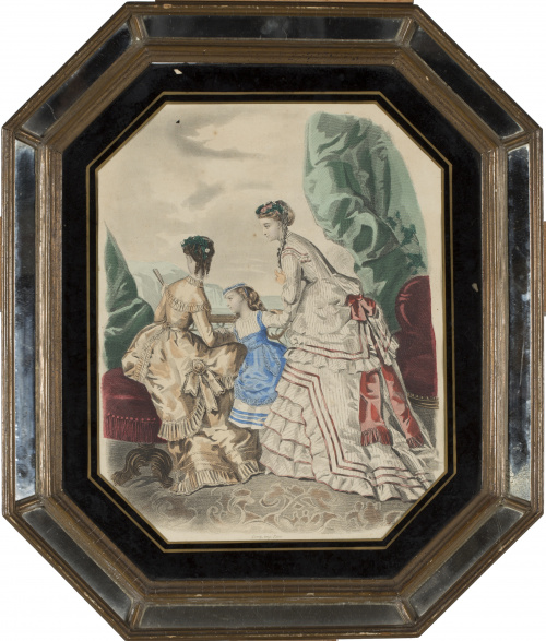 ESCUELA FRANCESA, S. XIXModas de París