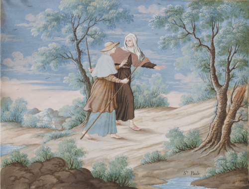 ESCUELA FRANCESA SIGLO XVIIISanta Paula