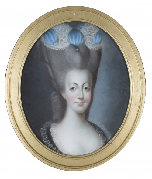 ESCUELA FRANCESA, h. 1800Retrato de dama