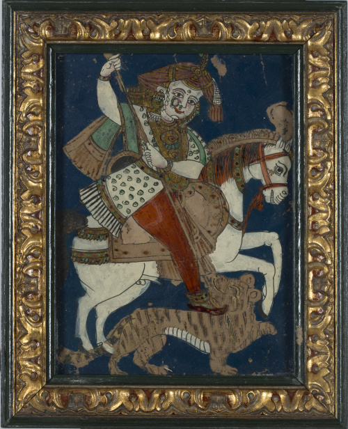 ESCUELA ORIENTAL, SIGLO XIXLa caza del tigre