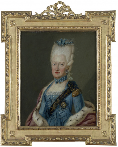 ESCUELA AUSTRIACA, SIGLO XVIIIPareja de retratos