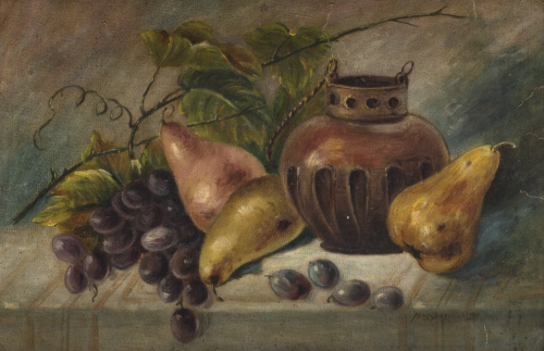 ESCUELA INGLESA, SIGLO XIXPareja de bodegones