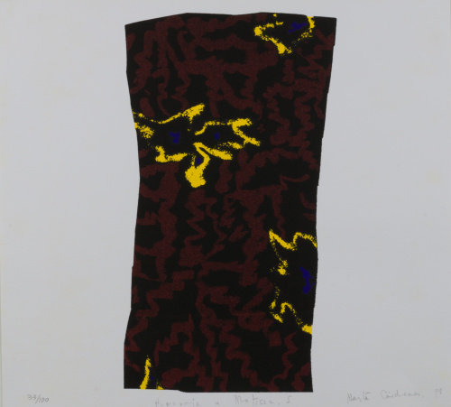 MARTA CÁRDENAS (San Sebastián, 1944)“Homenaje a Matisse I”