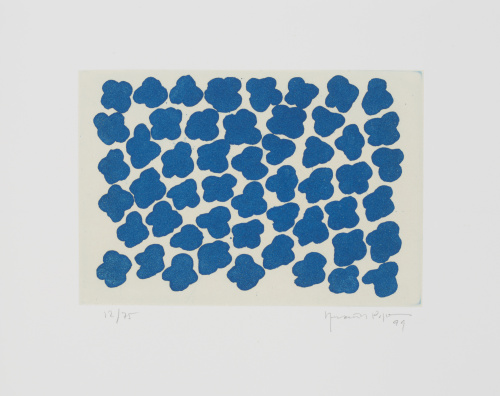 JOAN HERNÁNDEZ PIJUÁN (Barcelona, 1931 - 2005)Flores azule