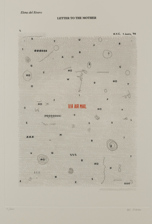 ELENA DEL RIVERO (Valencia, 1952)“S.T”