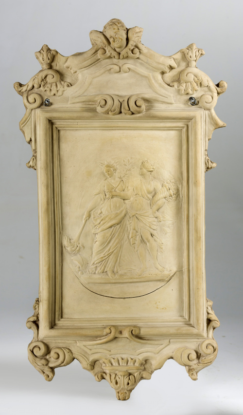“Alegoría de la Agricultura”Relieve en terracora, con form
